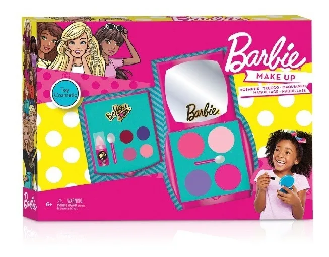 set de maquillaje de barbie