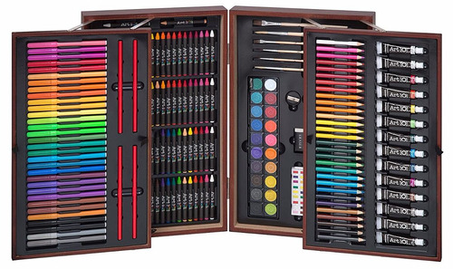 Set De Pintura Artistica Kit Dibujo Oleo Art 101 215 