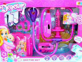 Set Grande Sonido Luz Botiquin Medico Niña Doctora Juguete Y oWQxBerdC