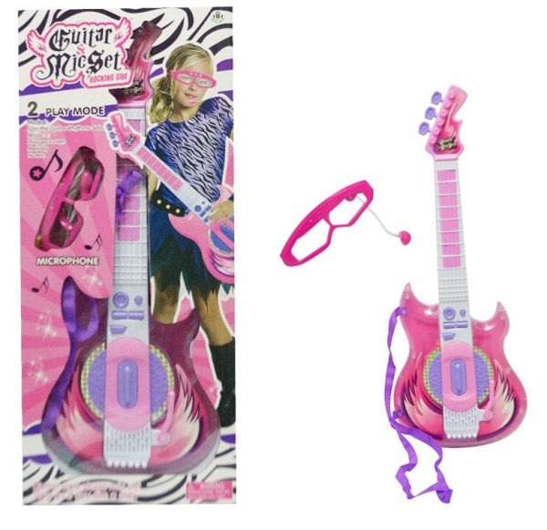 GUITARRA CON LUZ Y SONIDO
