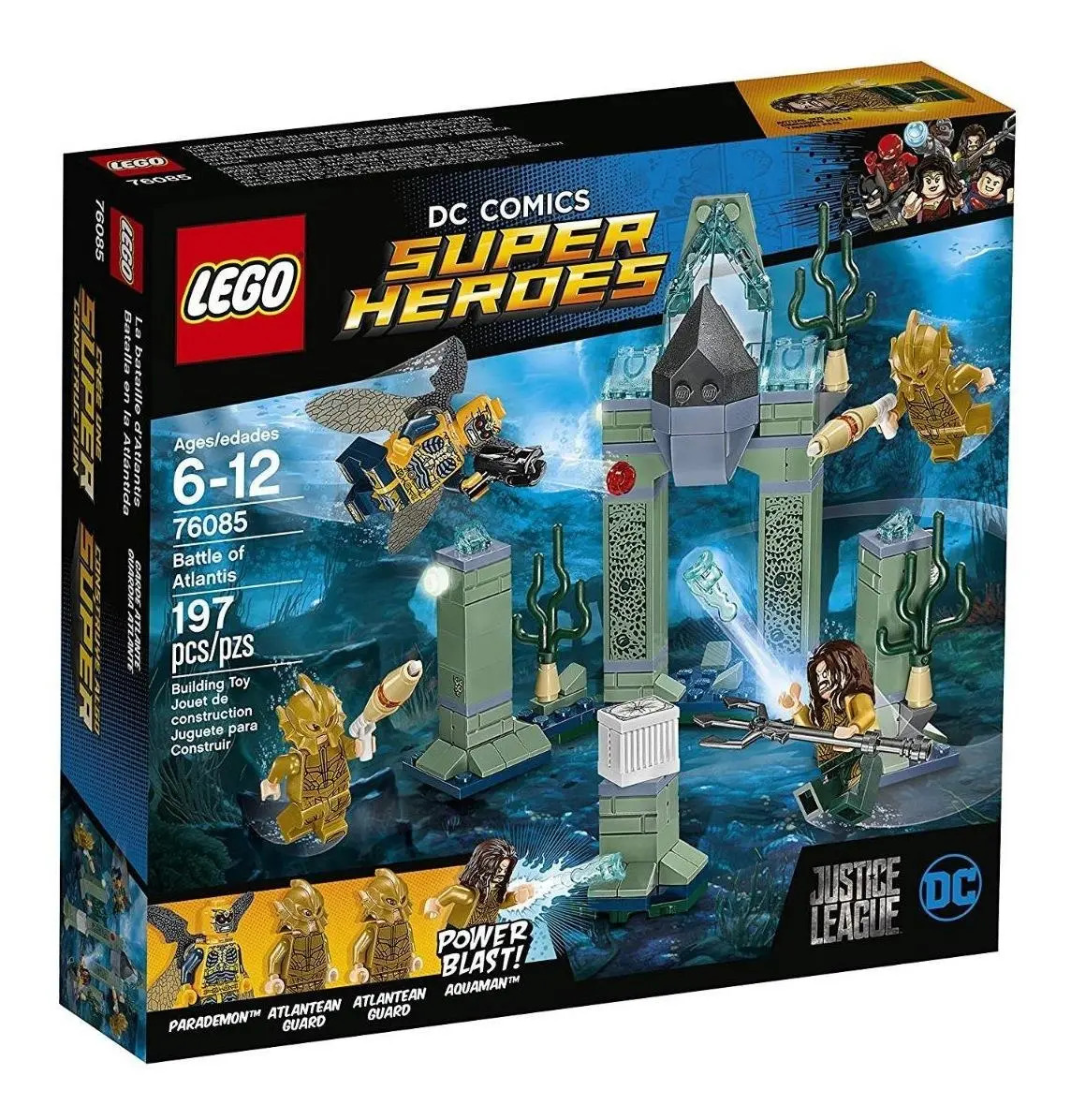 Set Lego Dc Comics Super Heroes Battle Of Atlantis Aquaman - $ 449.00