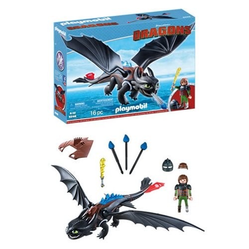 playmobil dragones hipo y desdentado