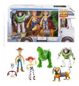Set Toy Story 4 De Disney Pixar Rv Friends 6 Figuras Nuevo - princesa belle plays royale high como ella misma roblox vtomb