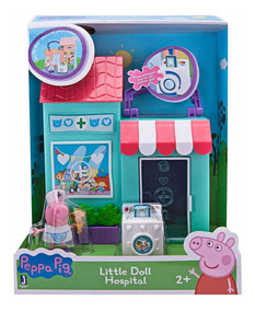 Hospital George Little Pig Valija Peppa Muñecos Doll Set rsdtxChQ