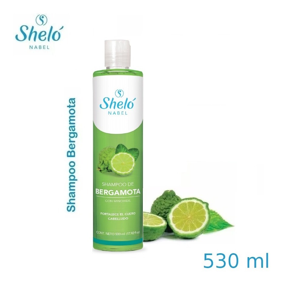 Shampoo Bergamota Original Shelo Nabel Estimula Crecimiento