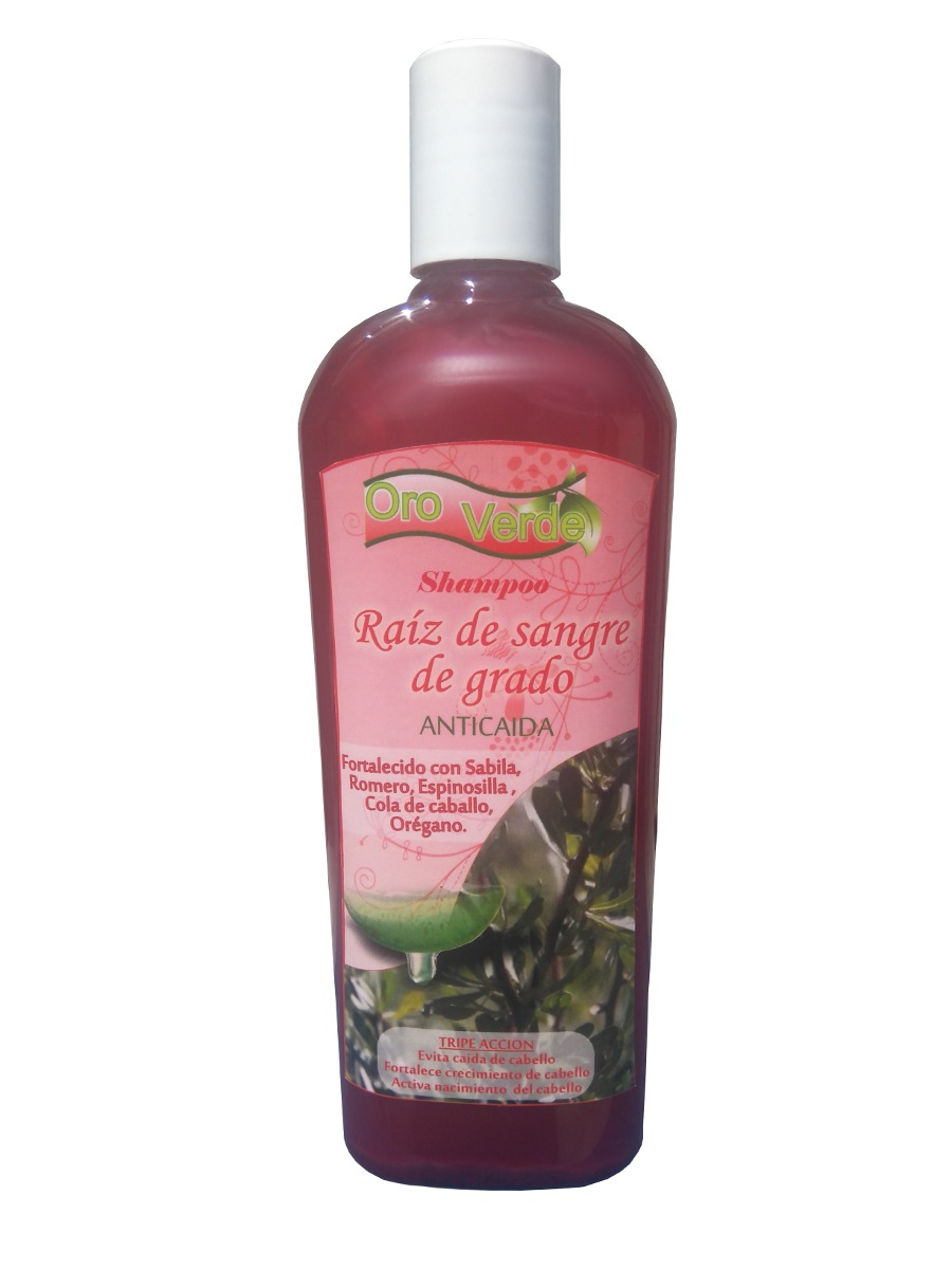 Shampoo Sangre De Grado Shampoo De Sábila / Sangre De Grado Slp -anticaida- - $ 190.00 en