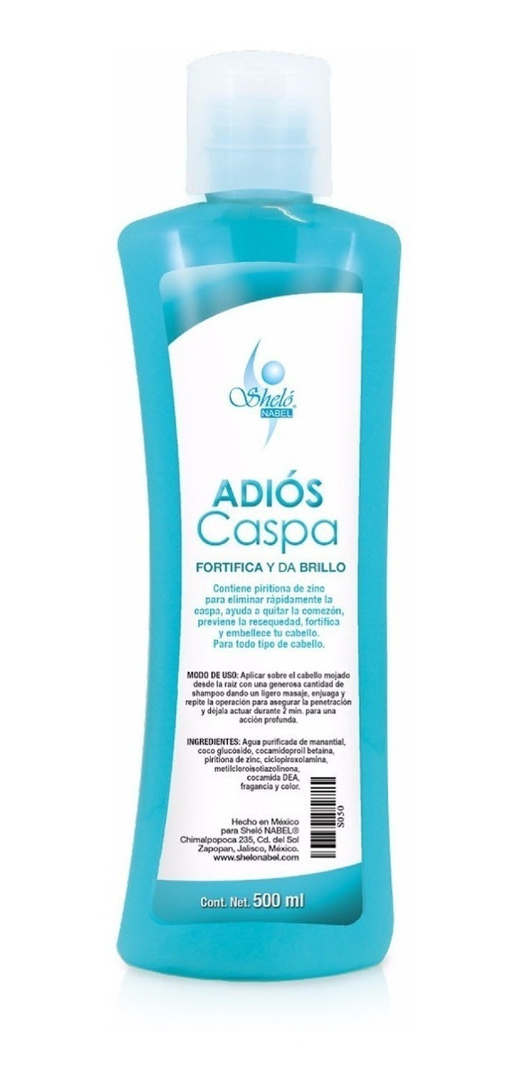 Shampoo Para La Caspa Tratamiento Anticaspa Shelo Nabel 222 00