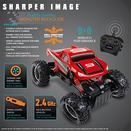 sharper image rc all terrain monster rockslide