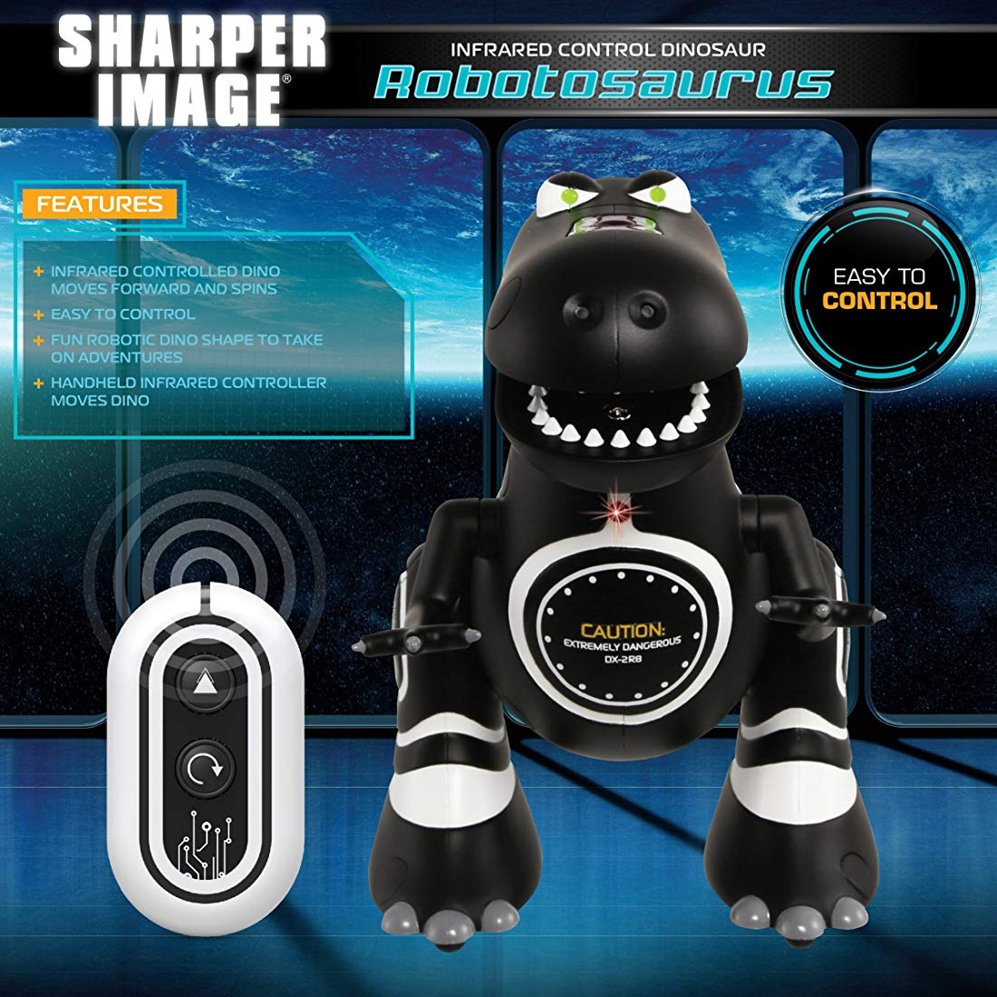 sharper image remote control dinosaur