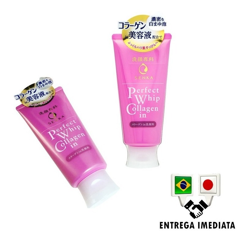 Shiseido Senka Perfect Whip Collagen In - Sabonete ...