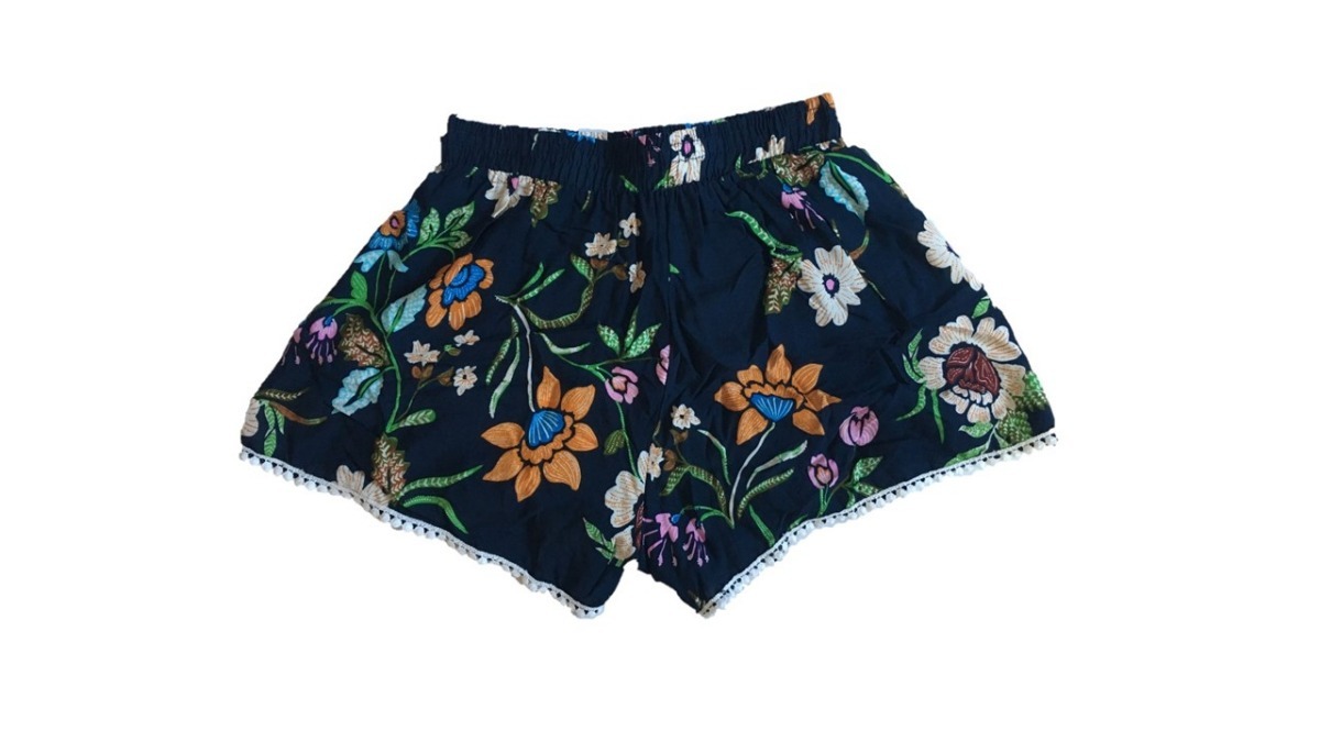 short curto feminino cintura alta