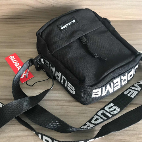 Shoulder Bag Supreme Ss18 Bolsa Preta - Frete Grátis - R$ 189,90 em