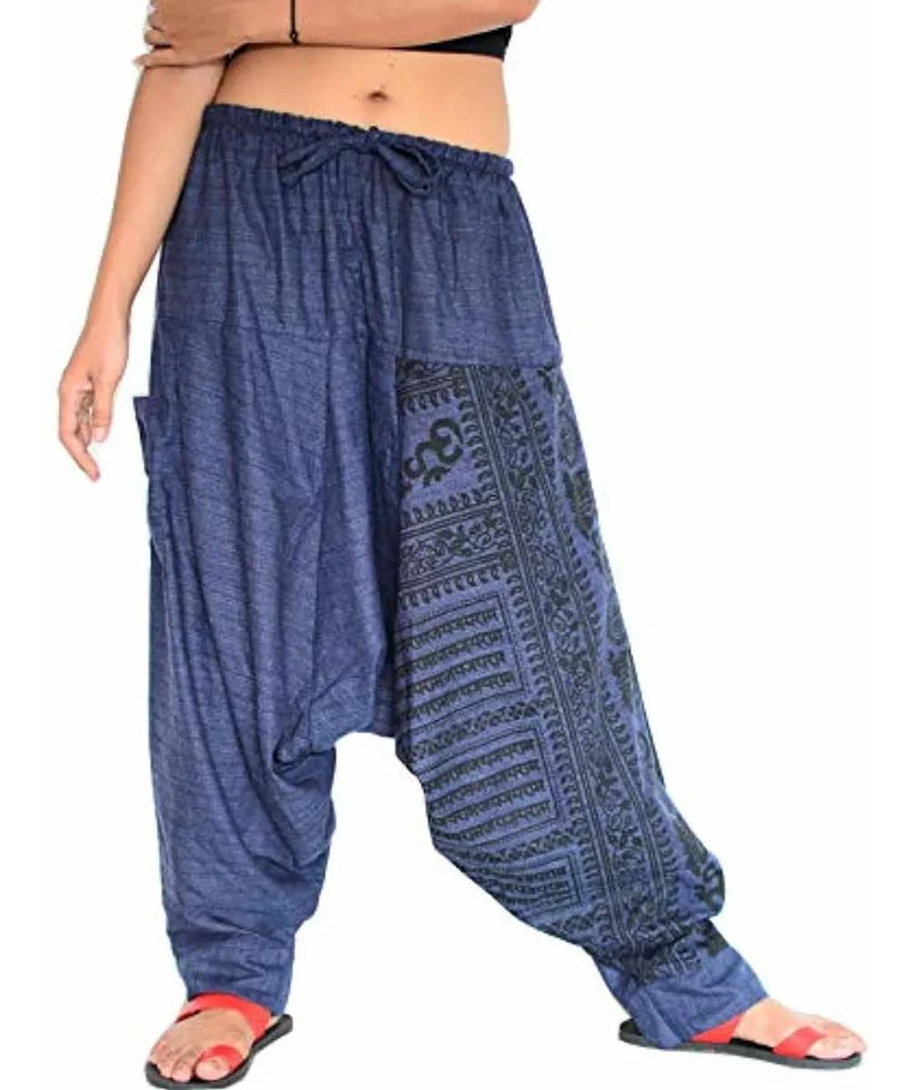 pantalones harem mujer