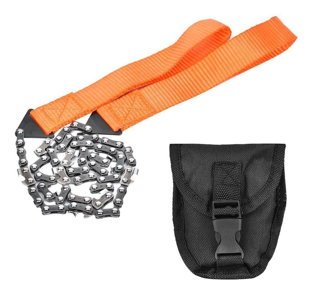 Sierra de Cable de 72 cm de Largo con Mango de Pl/ástico Sierra de Hilo de acero Para Camping al Aire Libre Caza y Rescate de Emergencia Her Kindness Sierra de Alambre De Bolsillo