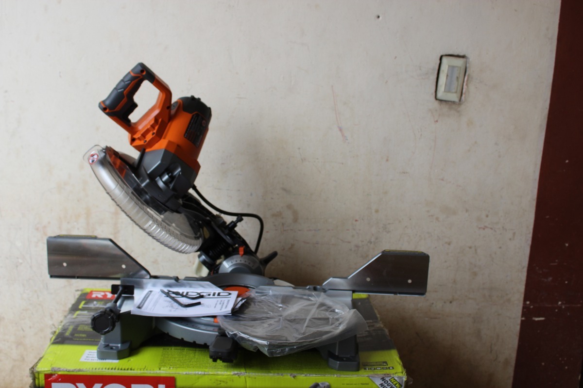 Sierra Inglete Ridgid 10 Pulgadas Lasser - $ 4,998.00 en Mercado Libre