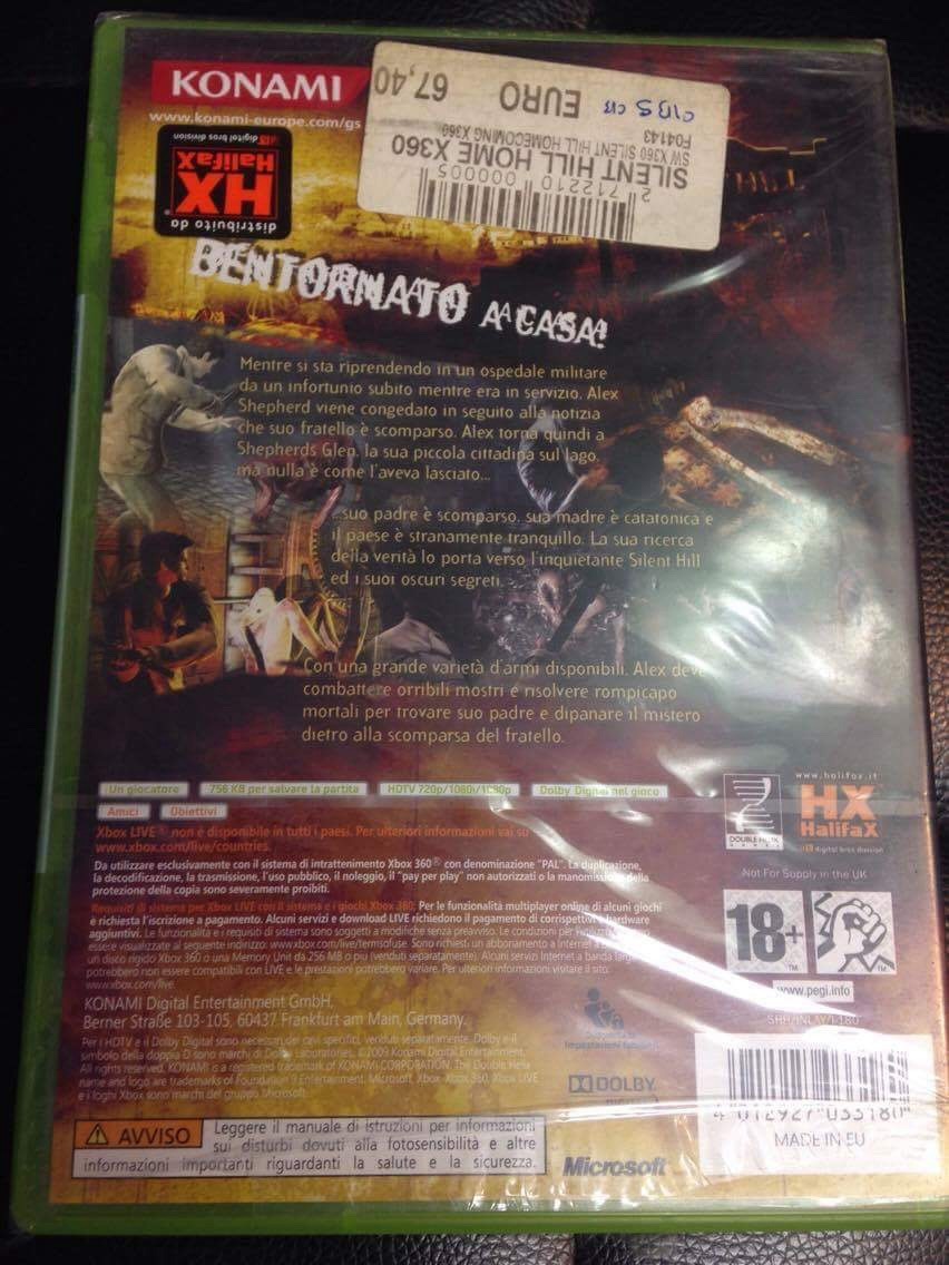 silent hill homecoming xbox 360 game silent hill homecoming xbox 360 game