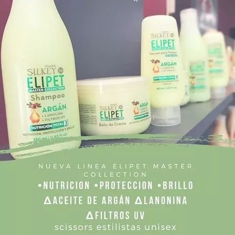 Silkey elipet baño de crema con aceite de argan