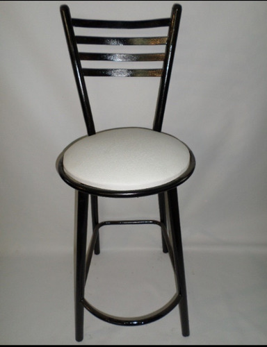 Silla alta tipo bar barra pantry de cocina, banco en metal bs ...