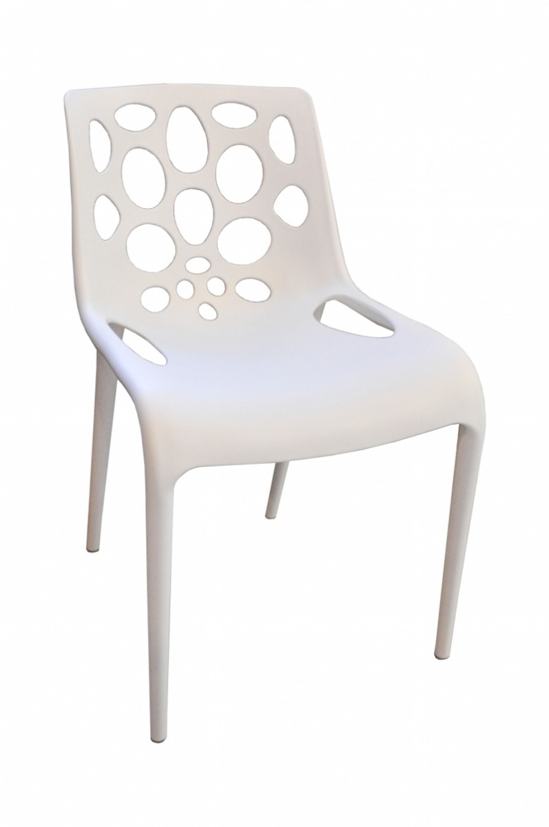 Varios X4 Colores Silla Plástico Comedor Himalaya Apilable 1cK3uFTJl5