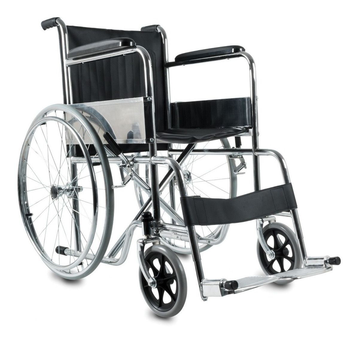 Cromada Negra De Importada Ruedas Silla La Plegable Mejor MLqzUpSVG
