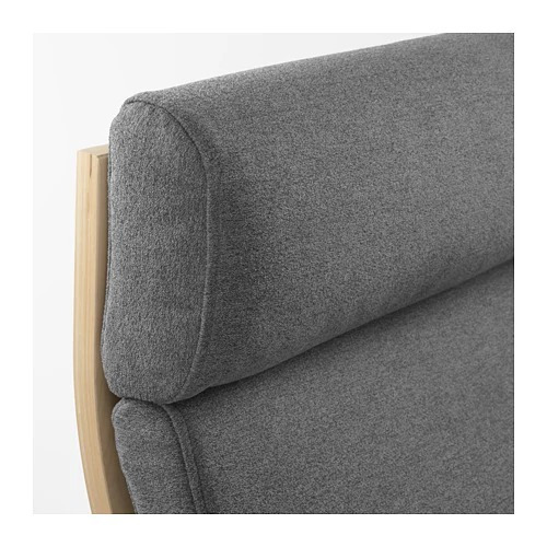 POÄNG Sillón chapa abedulLysed gris POÄNG Sillón chapa abedulLysed gris