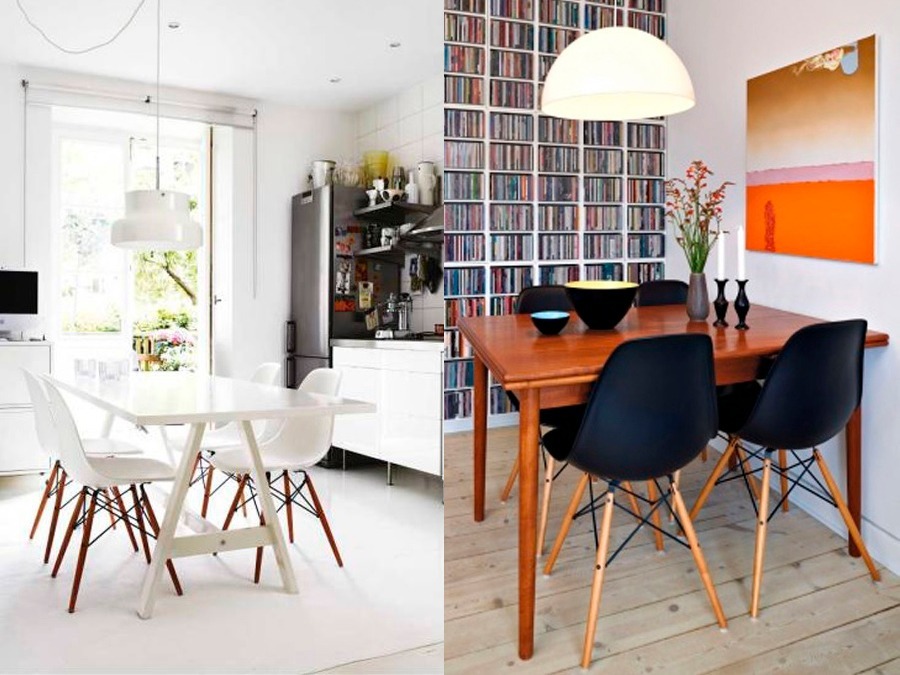 Silla Eames Comedor Eiffel Dsw Patas Madera Diseño Moderno - $ 819 ... Silla Eames Comedor Eiffel Dsw Patas Madera Diseño Moderno - $ 819 ...
