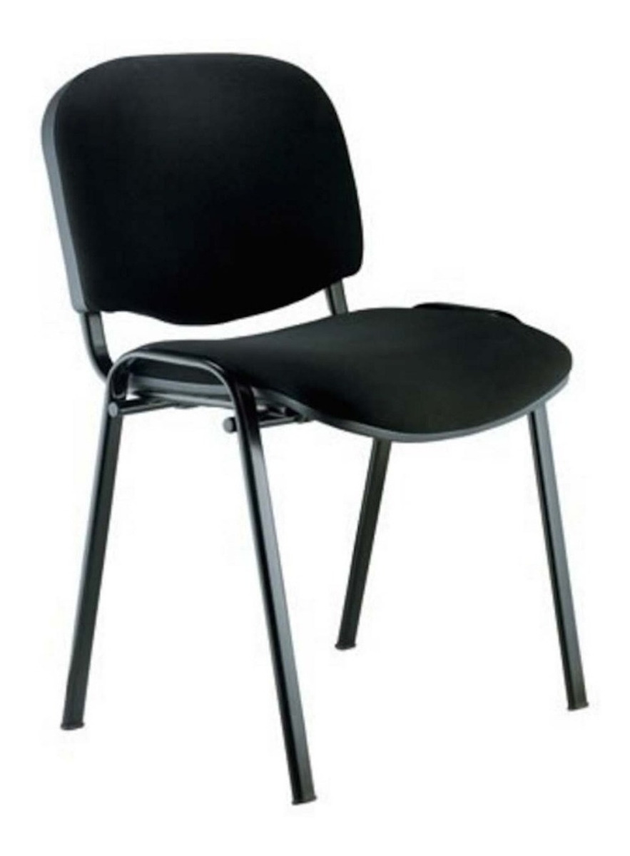 Iso Crefuerzo Silla Apilable Fija Tapizada Pintada Oficina XZukTiOP