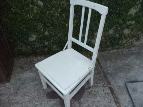 Silla madera antigua vintage 750,00 en mercado libre Silla de madera antigua para porches