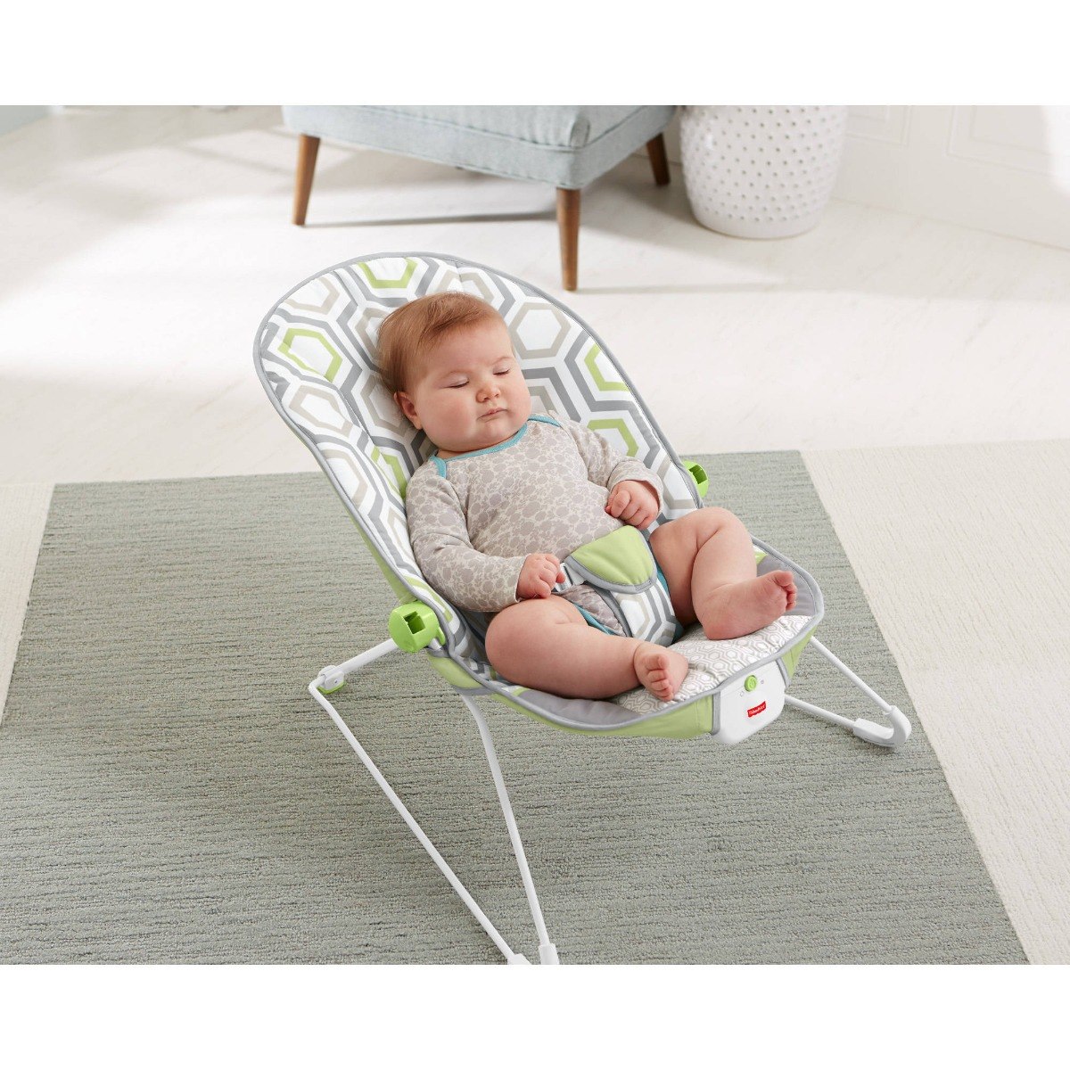 Fisher Price Babys Bouncer Geo Meadow