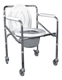 En Aumento Ruedas 1 Comodo 3 Ducha Silla Wc Plegable RL5Ajq34
