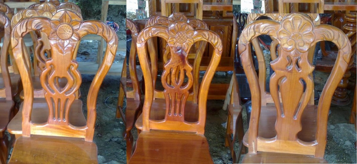 Sillas para comedor en madera de cedro labradas y talladas ... Patas para comedores