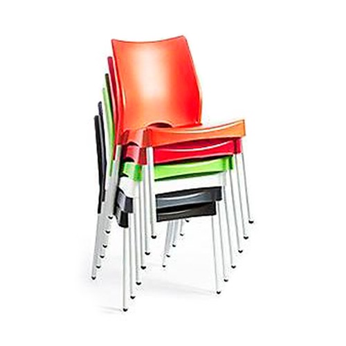 Sillas plasticas apilables malba diseño comedor cocina gtia ...