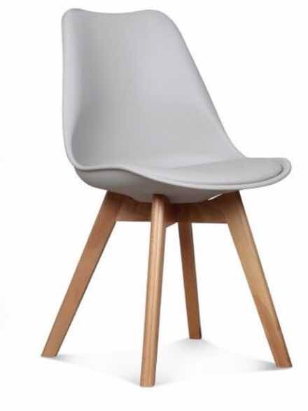 Sillas Tulip Blancas Y Grises. Modernas Cocina Comedor - $ 2.150,00 ... Sillas Tulip Blancas Y Grises. Modernas Cocina Comedor - $ 2.150,00 ...