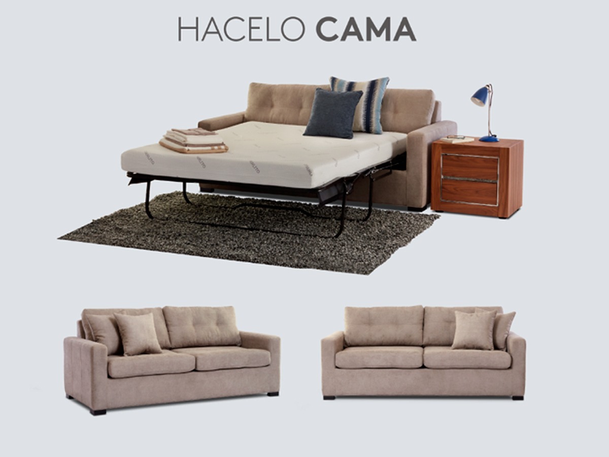 Sillon Cama Divanlito Sofa 2 Plazas Kb
