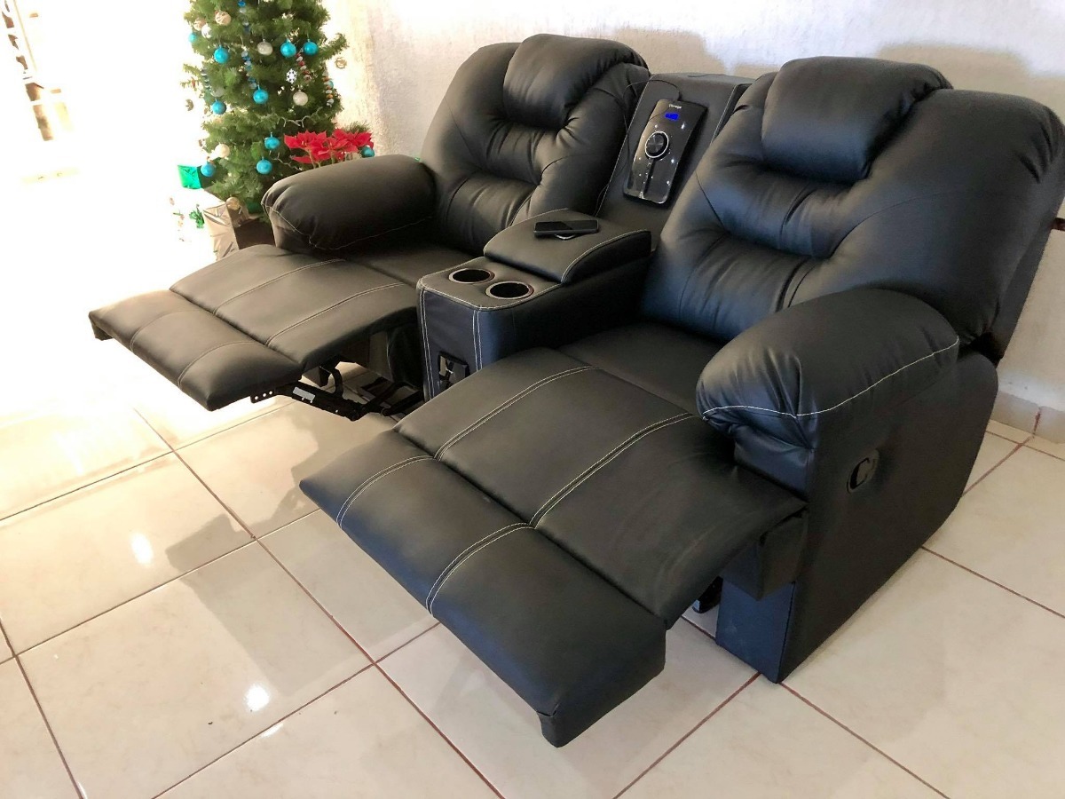 Sofa reclinable electrico