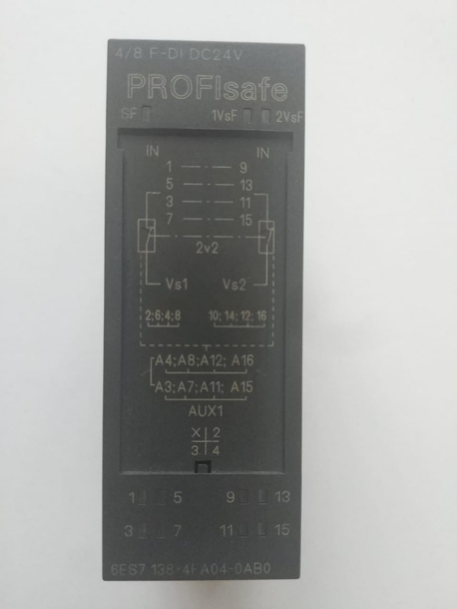 Siemens Simatic s7 6es7138-4fa04-0ab0//6es7 138-4fa04-0ab0 módulo de electrónica