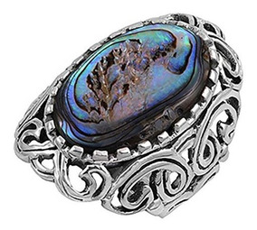 173 7 Piedra Anillo De Acero Inoxidable 316 Simulado Diamante Bisel Conjunto Banda solitarios