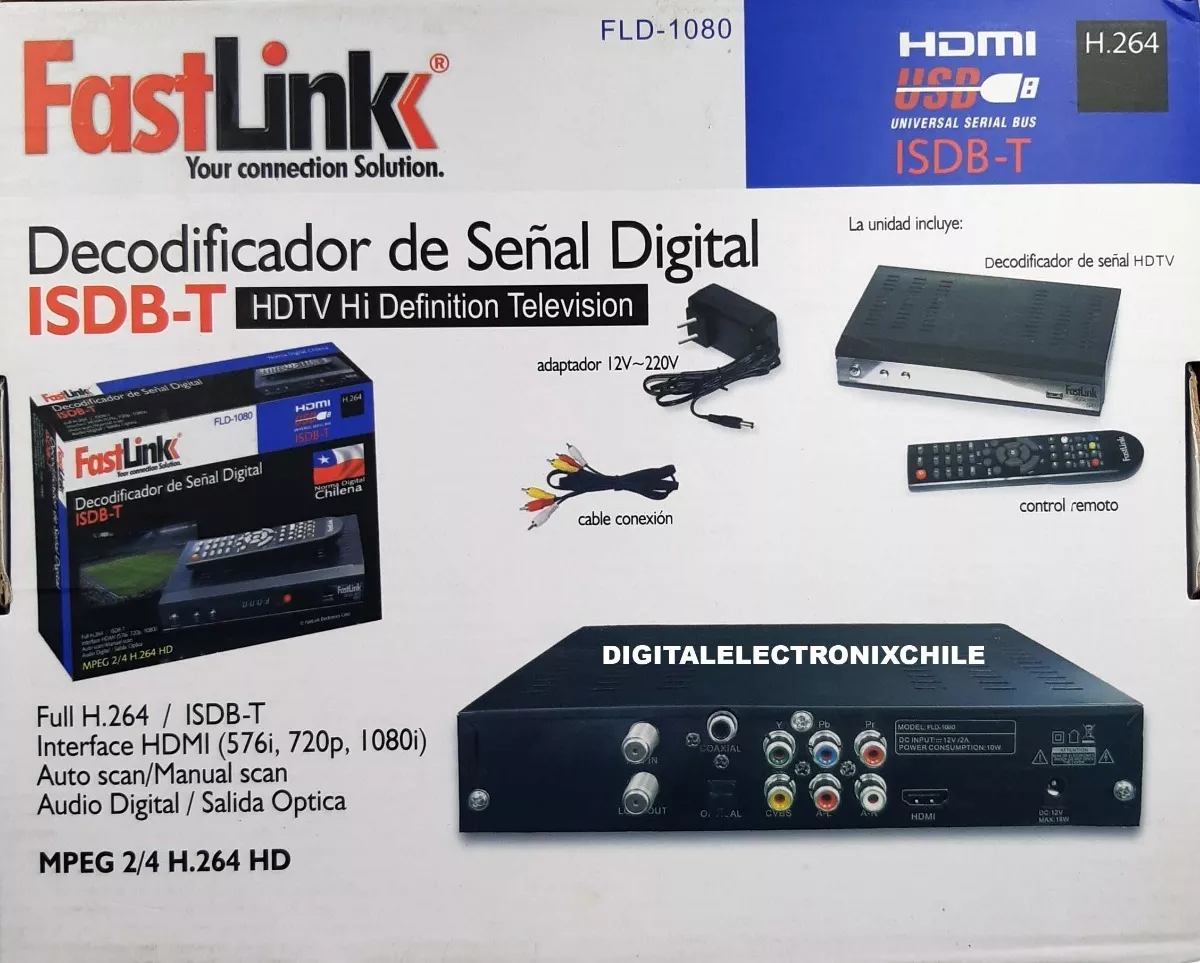 AGOTADO Sintonizador Digital Full Hd + Cable Hdmi + Antena Hd ::  www