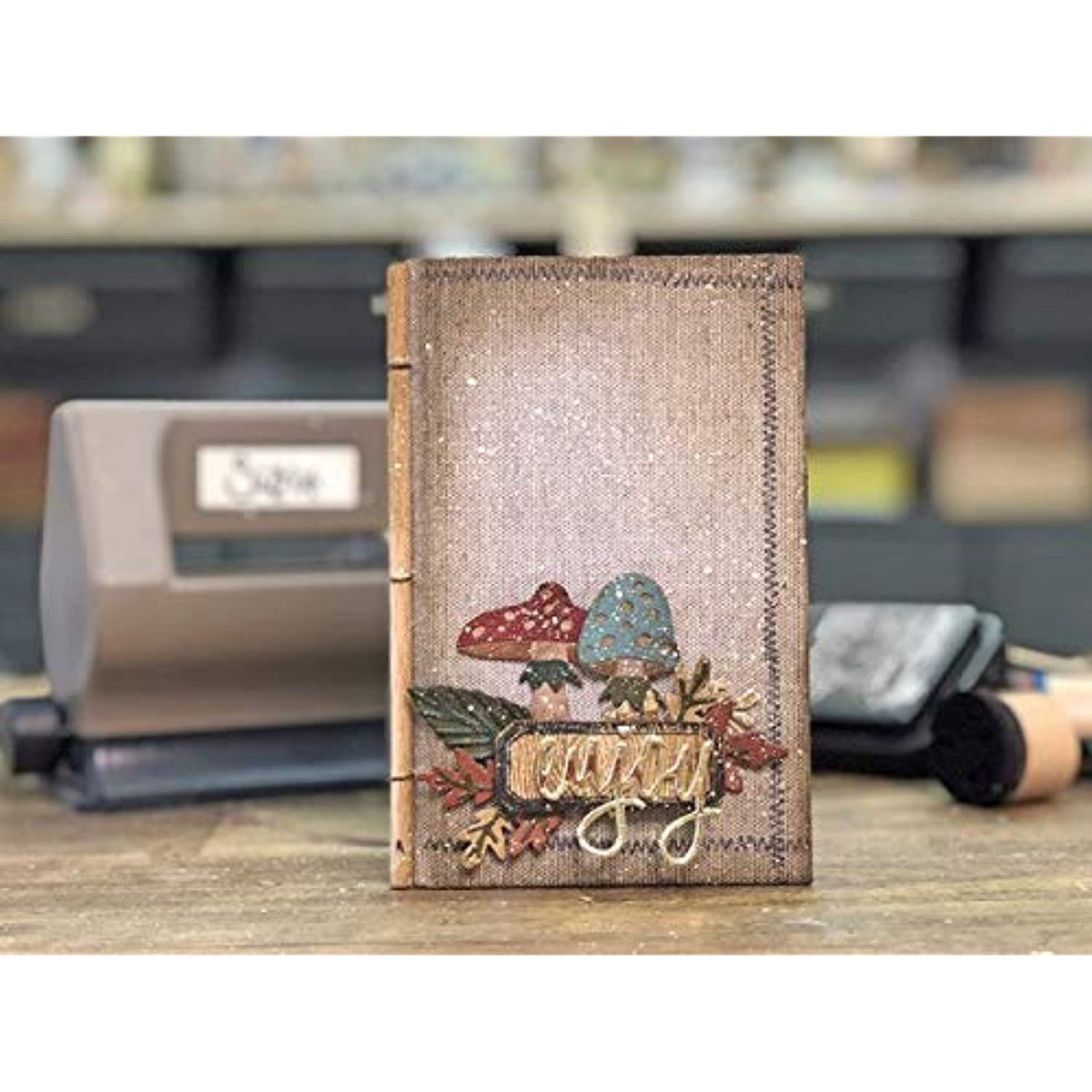 Sizzix 663087 Thinlits Dies Funky Foliage by Tim Holtz us:one Size 16-Pack Multicolor