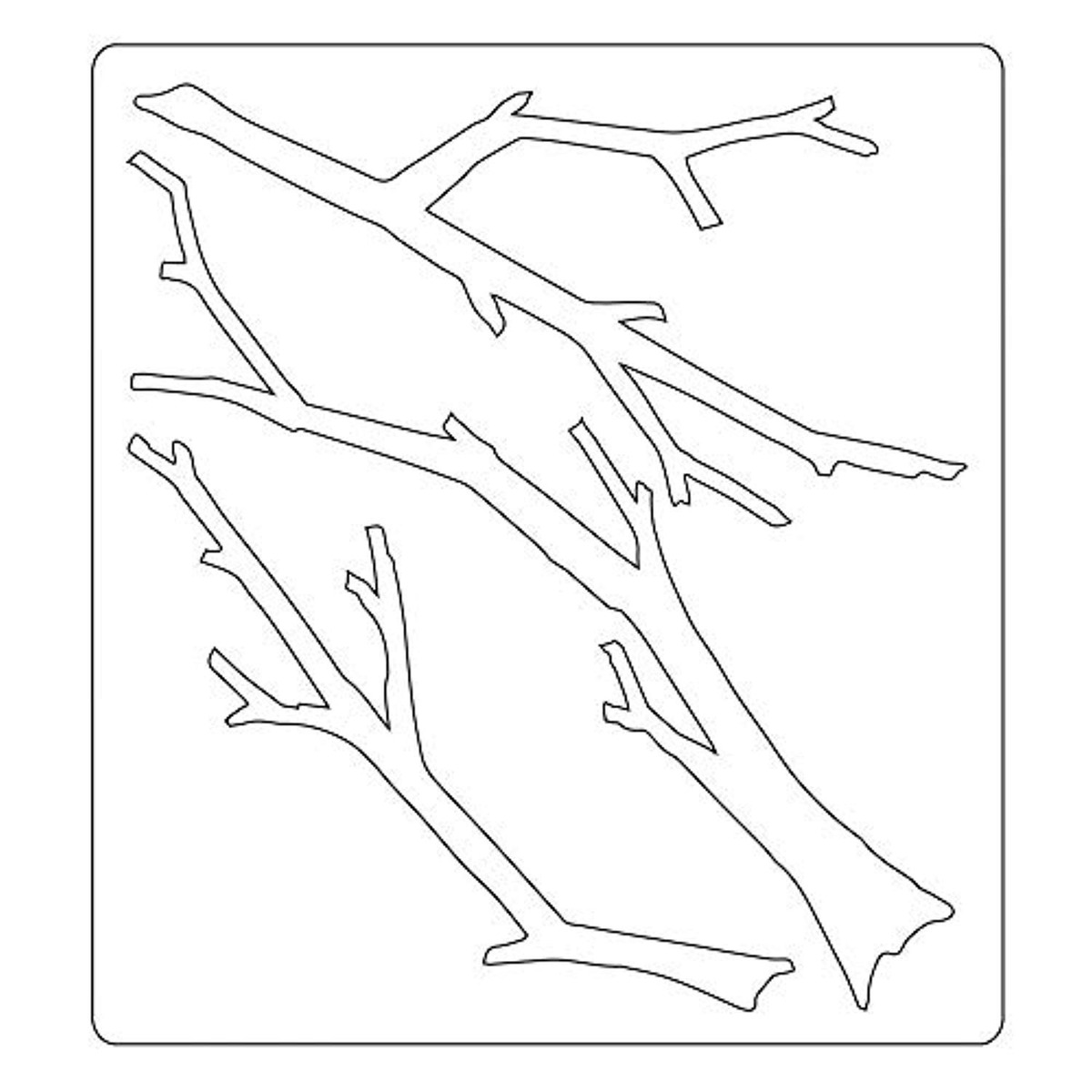 Branches by Tim Holtz Sizzix 663138 Bigz Die Brown