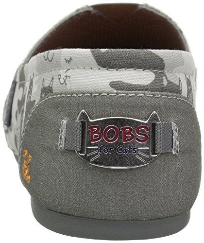 skechers bobs mujer gris