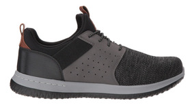 skechers burst 2.0 hombre gris