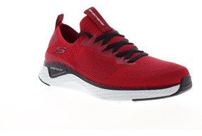 skechers bobs squad hombre rojas