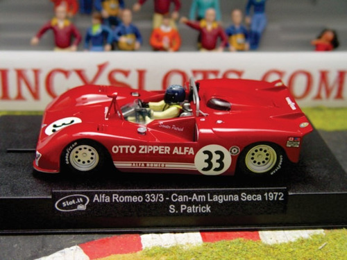 slot.it alfa romeo 33/3 can-am 1/32 slot scalextric carrera slot.it alfa romeo 33/3 can-am 1/32 slot scalextric carrera