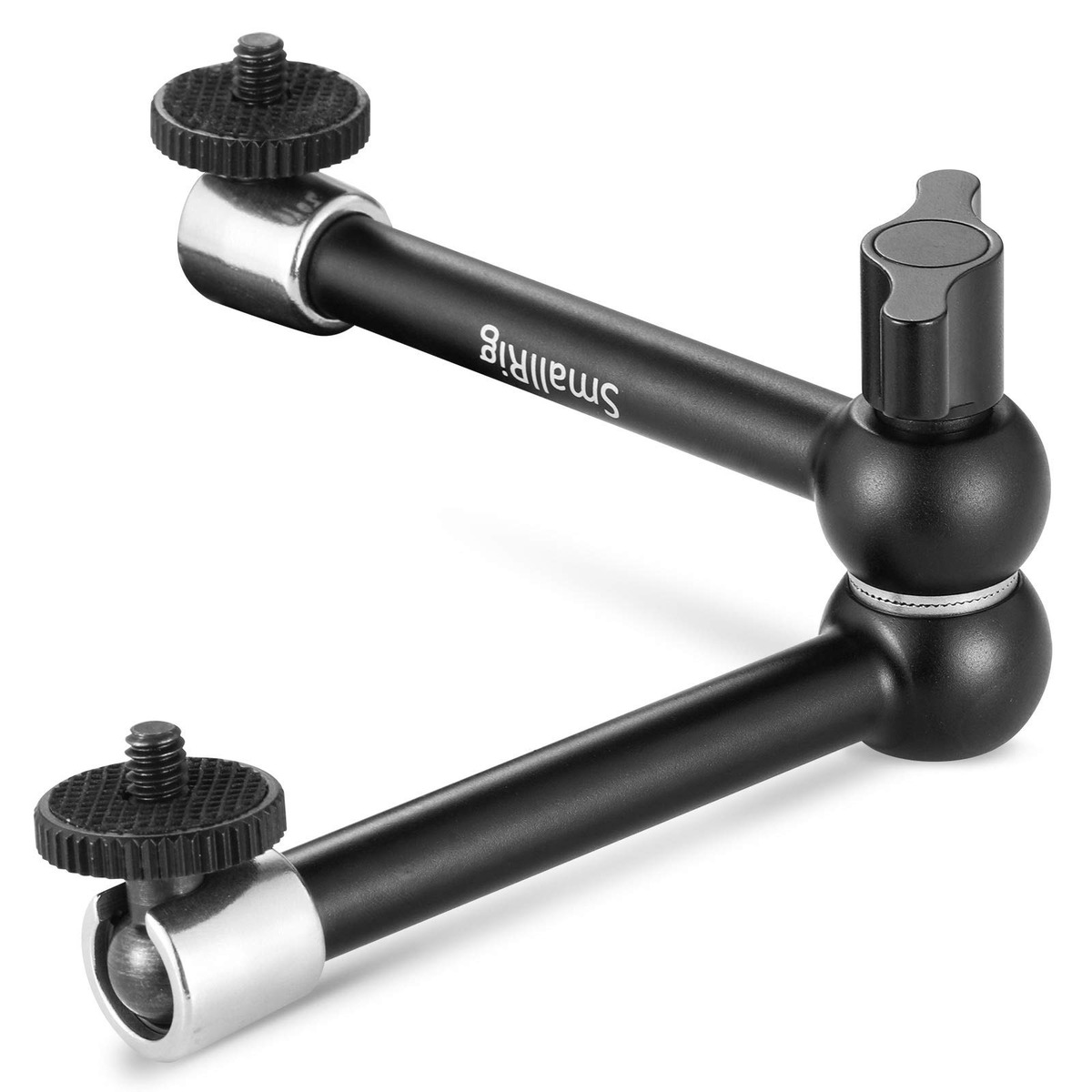 2066 SMALLRIG 11 inch Adjustable Articulating Magic Arm with Both 1//4 Thread Screw for LCD Monitor//LED Lights