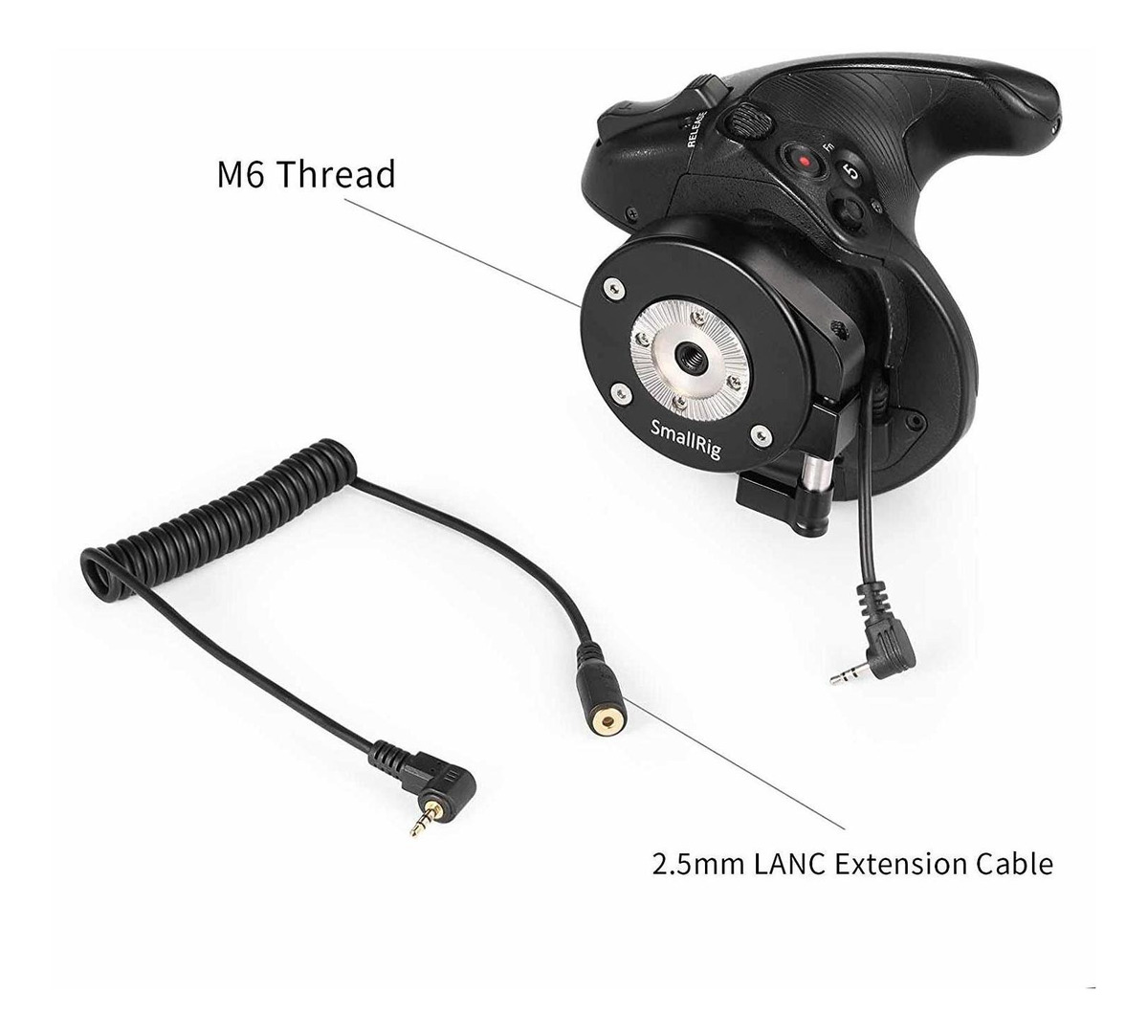2192 Smallrig Adaptador De Mano Agarre Sony FS5 con Cable de extensión de roseta /& Arri