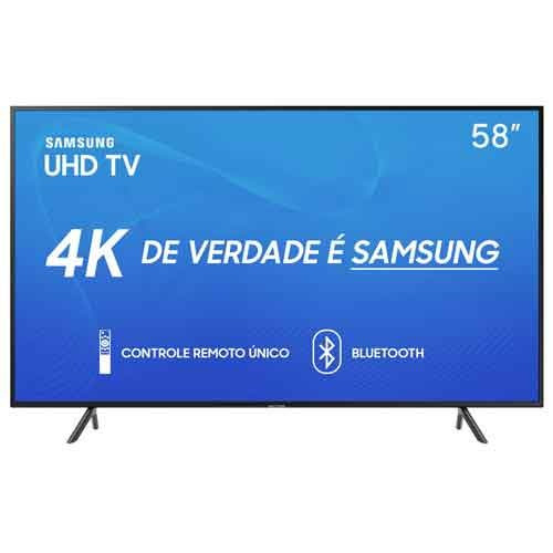 Smart TV Samsung - Led, 58" e 4k 