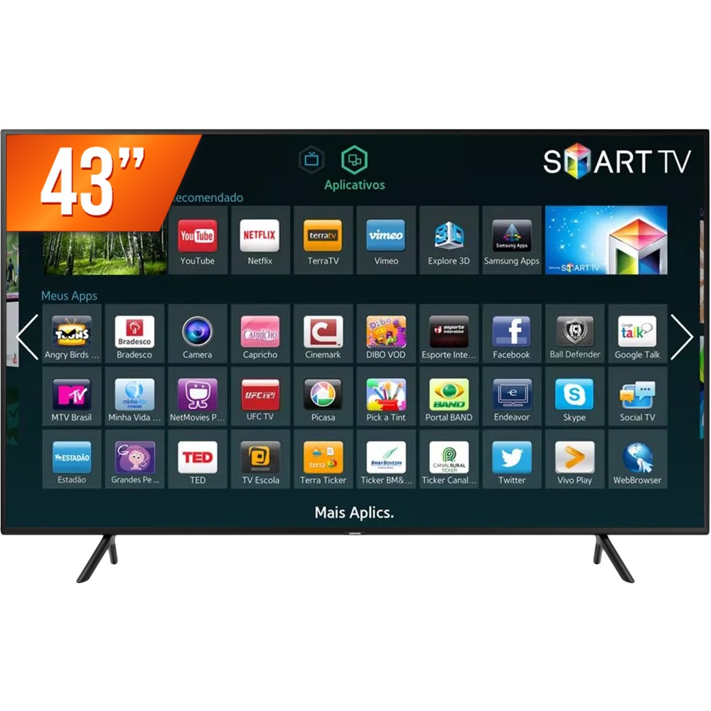 Smart TV Samsung - 43'', Ultra Hd, 4k 