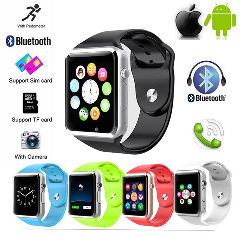 Smart Watch A1 Oferta De Lanzamiento Con Caja Y Garantia - $ 14.990 en Mercado Libre