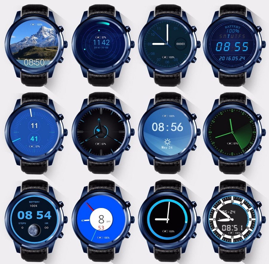Smartwatch Lemfo Lem5 Ios Android 5.1 3g Rom16 Ram2 Wifi Gps - $ 4,199.00 en Mercado Libre